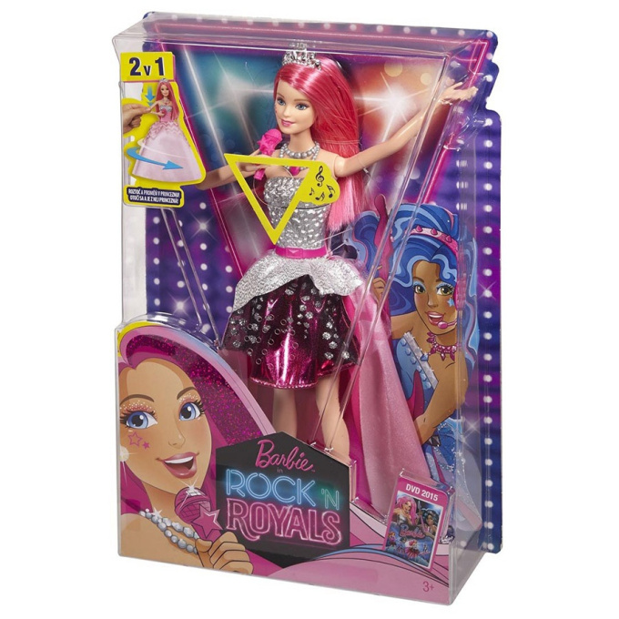Barbie - Rocková panenka 2 v 1