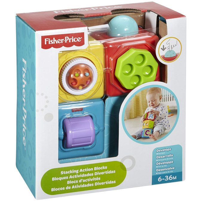 Fisher-Price - Aktívní kostky