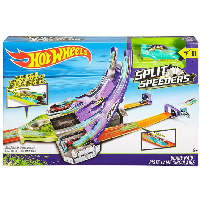 Hot Wheels - Split Speeders dráha s pilou