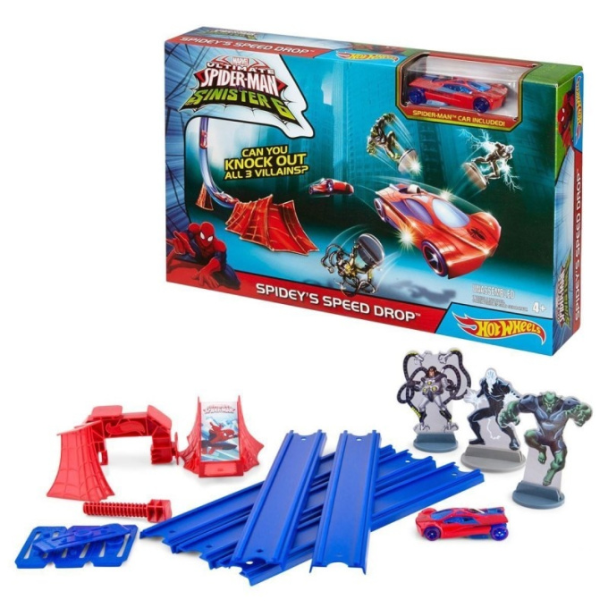 Hot Wheels - Dráha Marvel