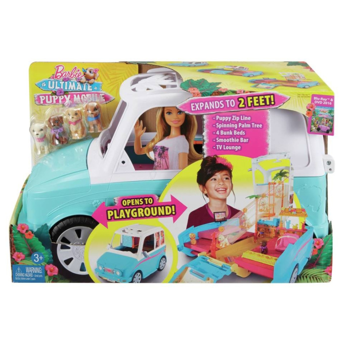 Barbie - Psí auto