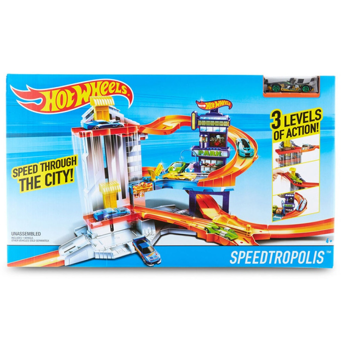 Hot Wheels - Speedtropolis dráha