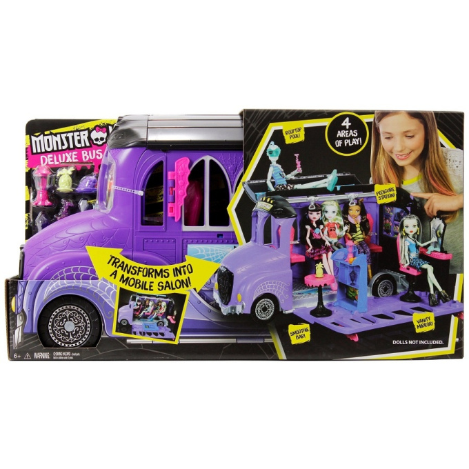 Monster High - Deluxe školní autobus