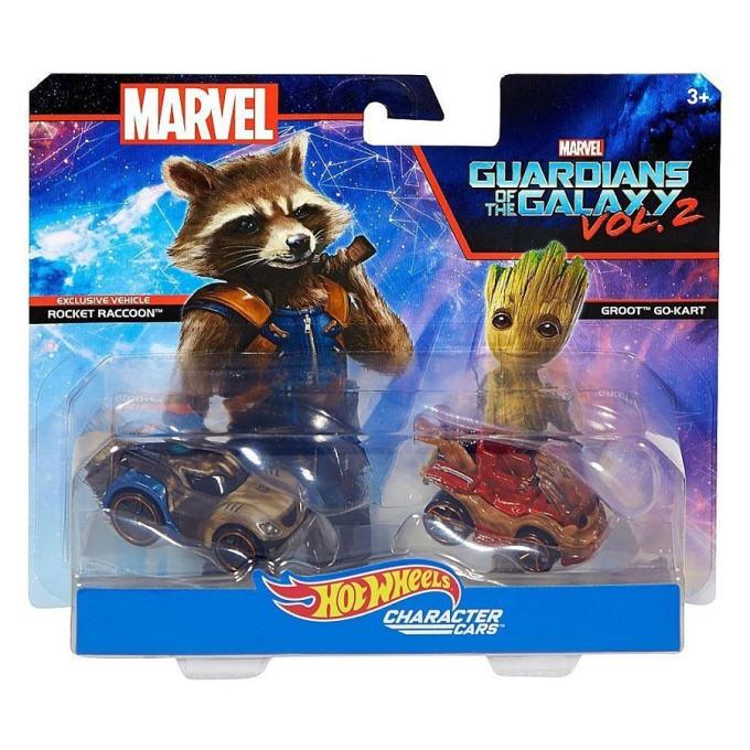 Hot Wheels Strážci galaxie - 2 autíčka