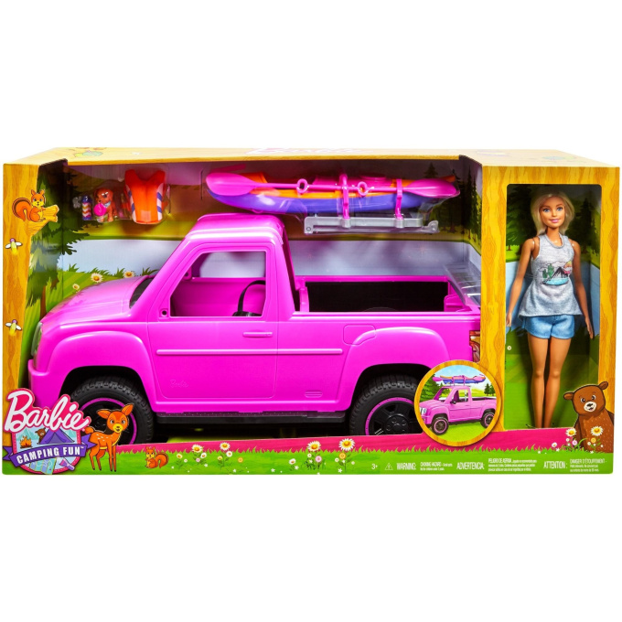 Barbie – Pickup s kajakem