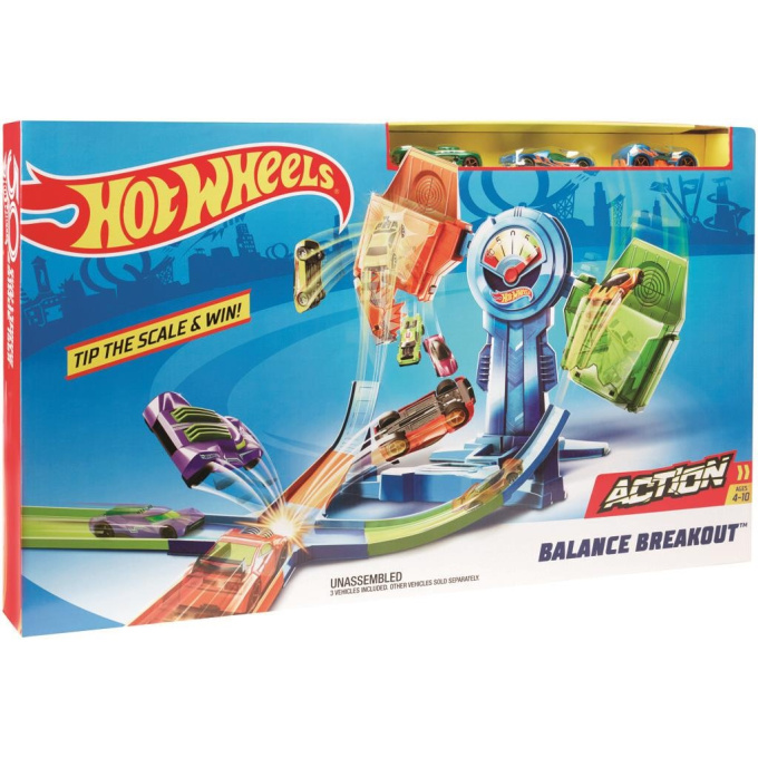 Hot Wheels Dráha - Zrádné váhy
