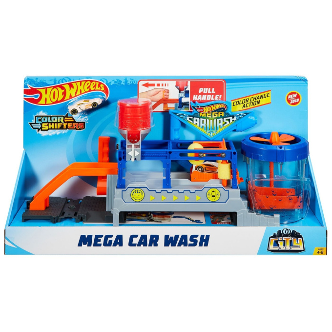 Hot Wheels - Mega auto myčka