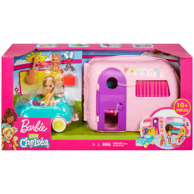 Barbie - Chelsea s karavanem