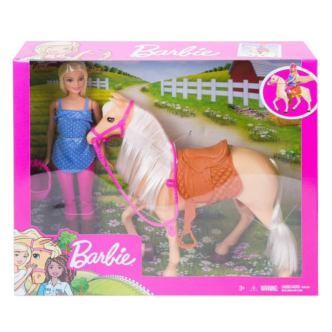 Barbie – Panenka s koníkem