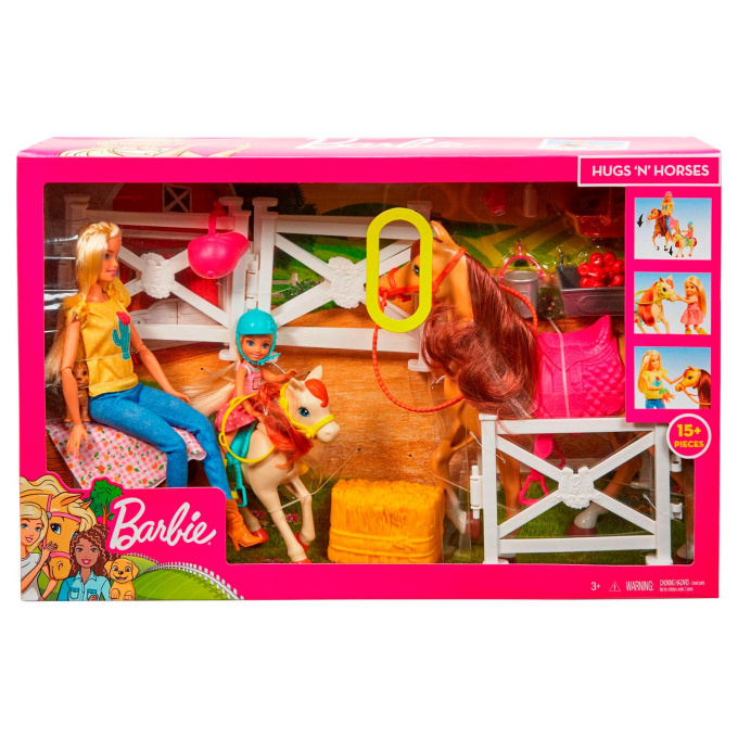 Barbie – Souprava s poníky