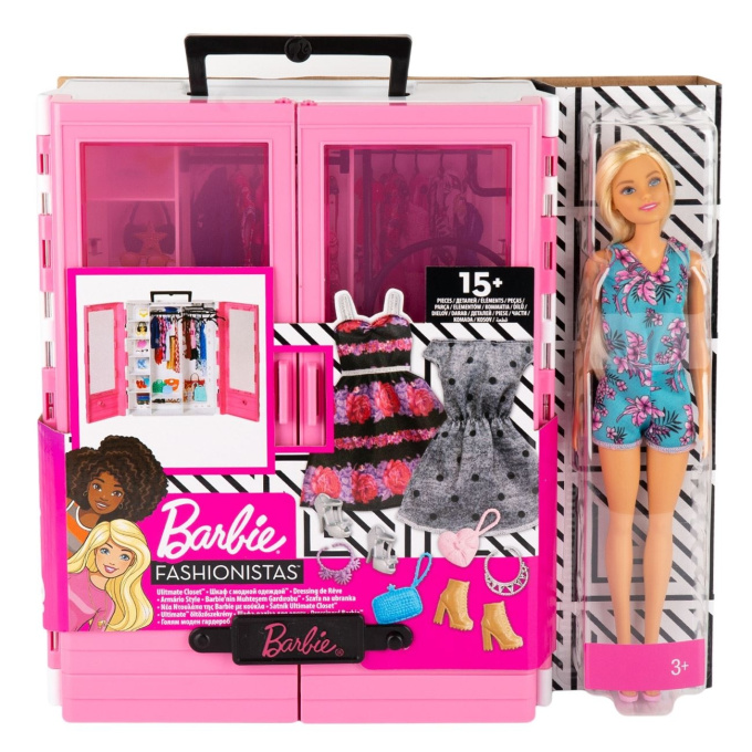 Barbie šatník