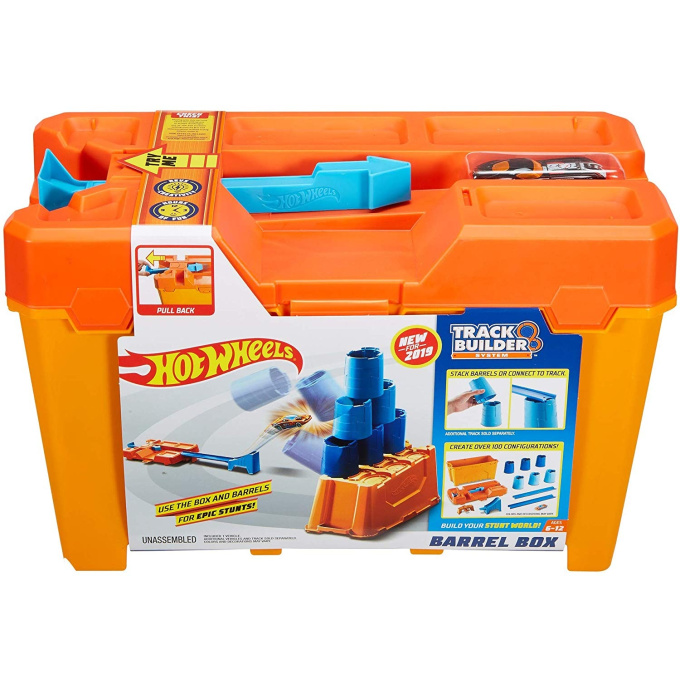 Hot Wheels Track Builder - Barrel box