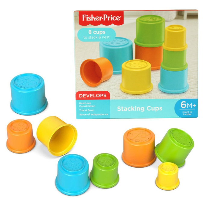 Fisher-Price - Stohovací kelímky