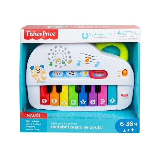 Fisher Price – Hudební piano se zvuky