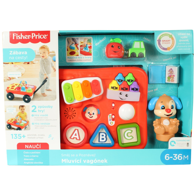 Fisher-Price - Vozík s aktivitami