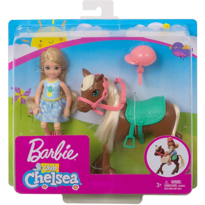 Barbie Chelsea – Panenka s poníkem