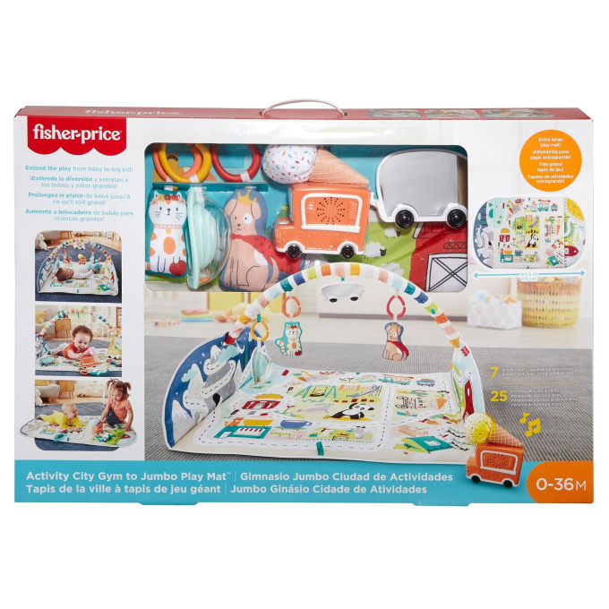 Fisher-Price Podložka s aktivitami 2v1