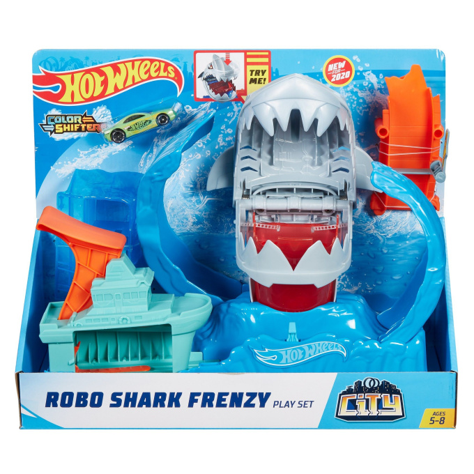Hot Wheels – Robo žralok útočí