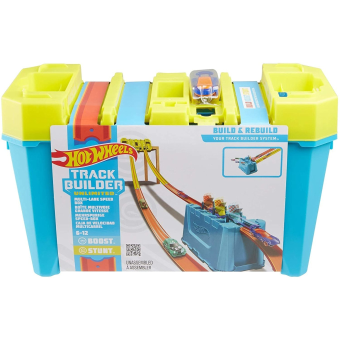 Hot Wheels dráha Multi-Lane Speed Box