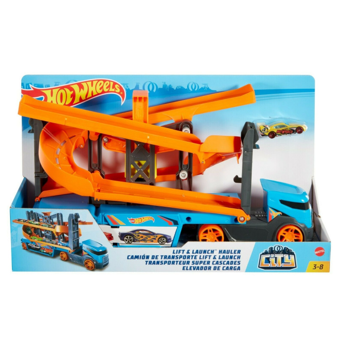 Hot Wheels – Tahač s dráhou