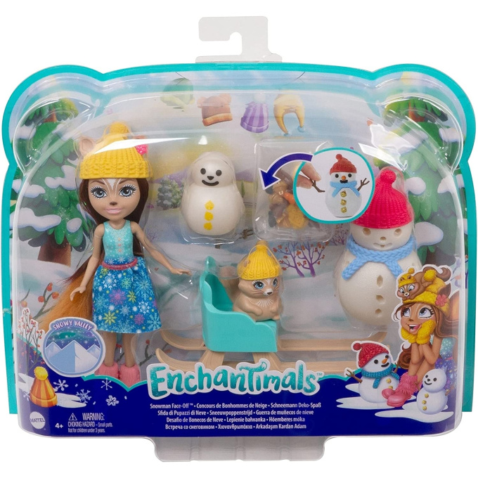 Enchantimals- Snowman Face-Off