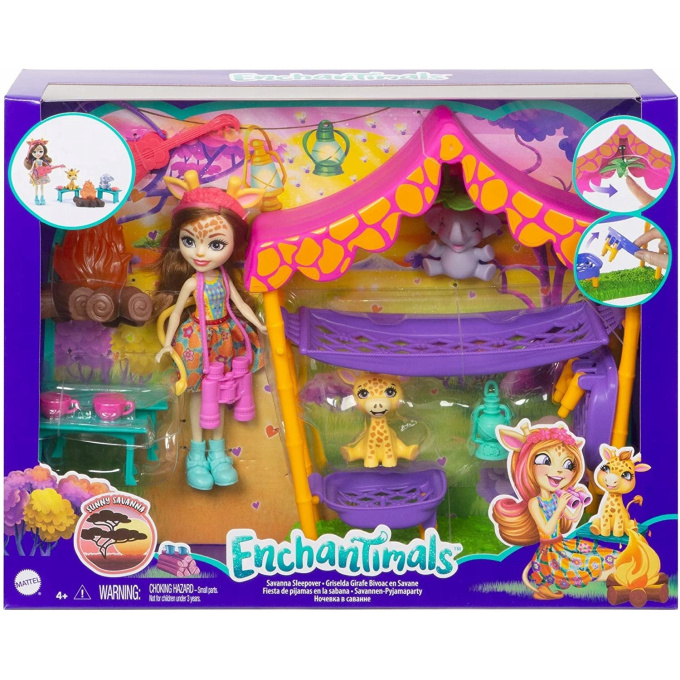 Enchantimals – Prespávačka na Savanne