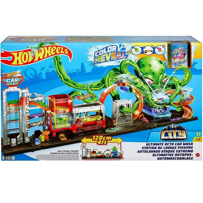 Hot Wheels – Autodráha s chobotnicí