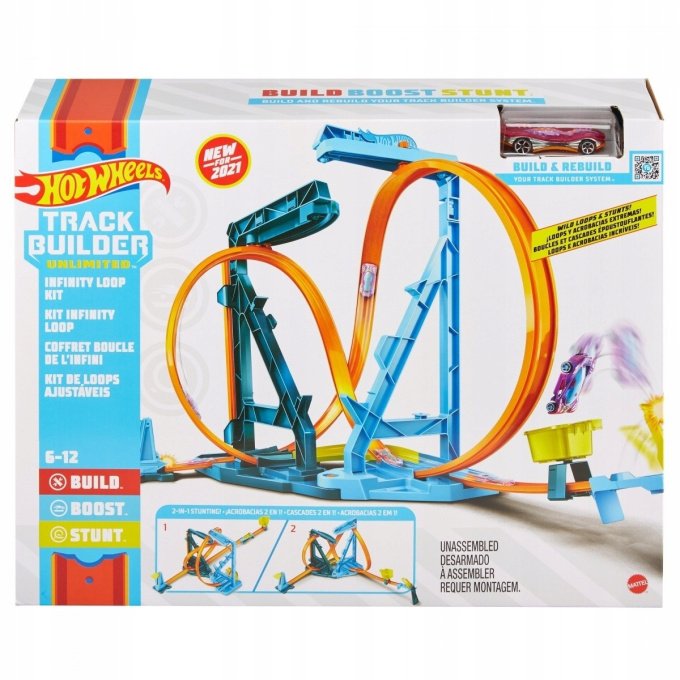 Hot Wheels - Track Builder Nekonečná smyčka