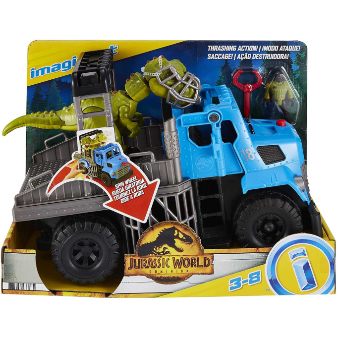 Jurassic World - Auto s dinosaurem