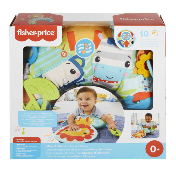 Fisher-Price - Polštářek pod bříško s hračkami