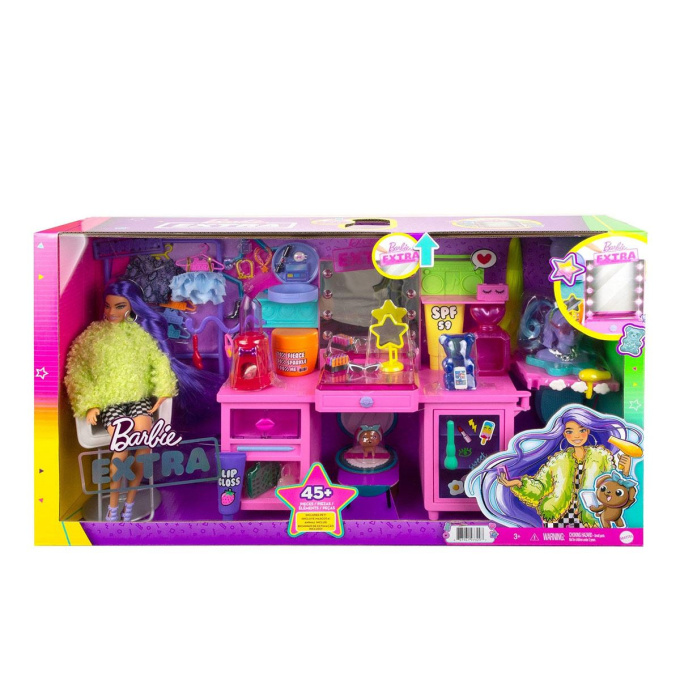 Barbie Extra - Šatník s panenkou