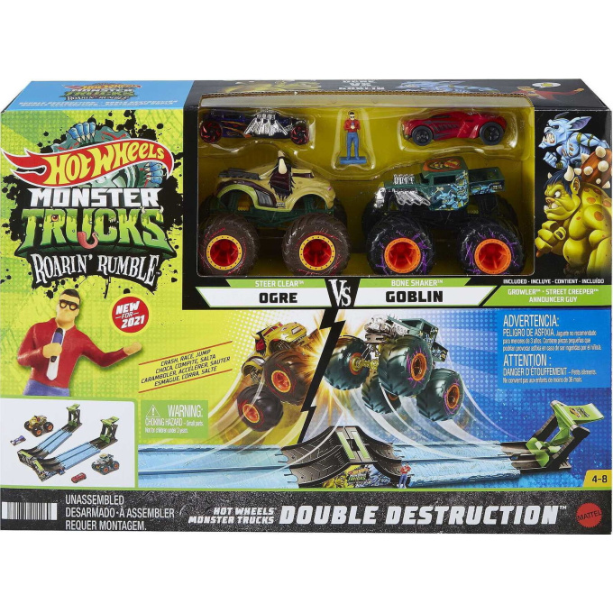 Hot Wheels Monster Truck- Double Destruction