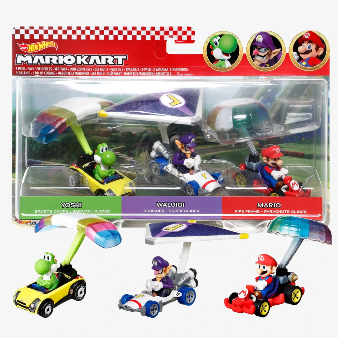 Hot Wheels – Super Mário motokáry