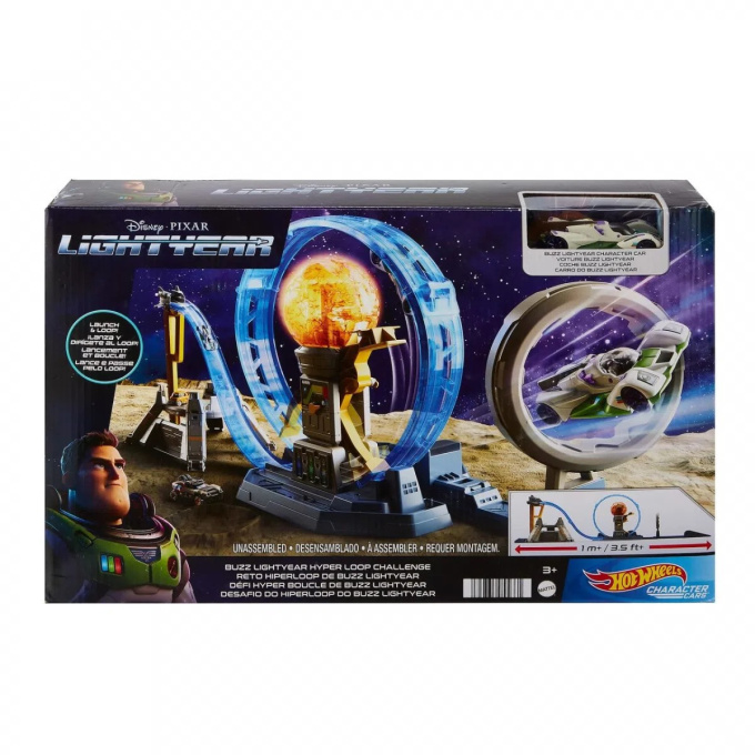 Hot Wheels dráha- Buzz Lightyear
