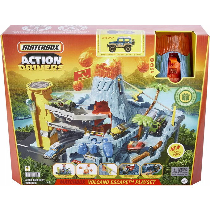 Matchbox – Volcano Set