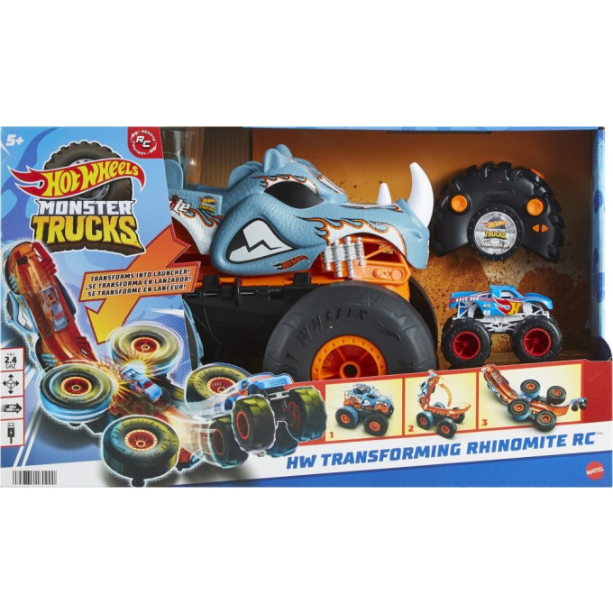 Hot Wheels- Monster Trucks Rhinomite RC
