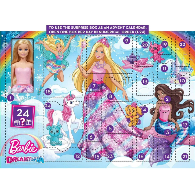 Barbie – Adventní kalendář
