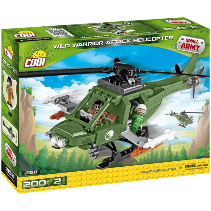 Cobi 2158 – Helikoptéra Wild Warrior Attack