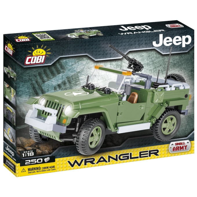 Cobi 24260 – Vojenské vozidlo Jeep Wrangler