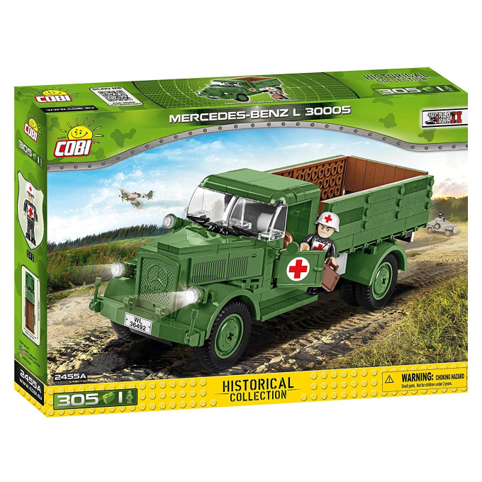 Cobi 2455A – Vozidlo Mercedes-Benz L 3000S