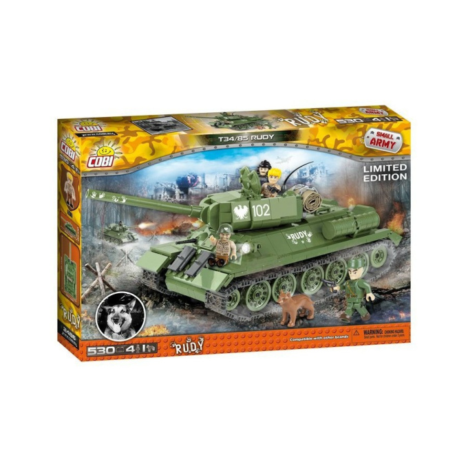 Cobi 2486A – Tank T-34/85 RUDY