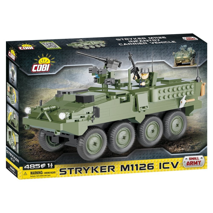 Cobi 2610 – Vojenské vozidlo Stryker M1126 ICV