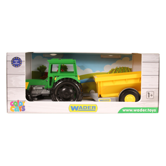 Traktor s přívěsem