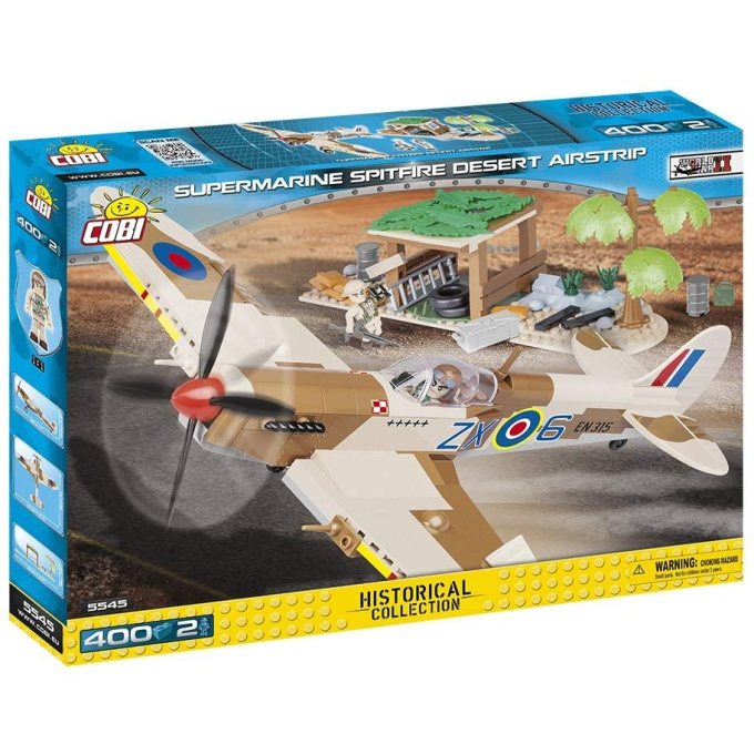 Cobi 5545 - Pouštní letiště Supermarine Spitfire