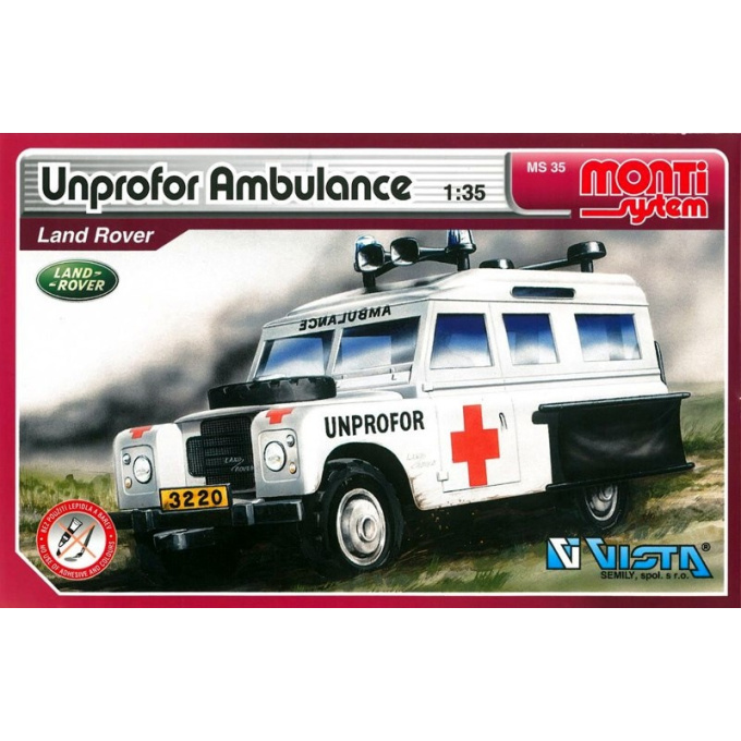 Stavebnice Monti Systém - Unprofor ambulance