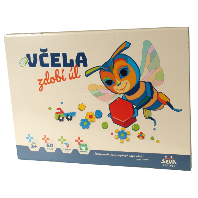 Mozaika Maxi 1 - Včela zdobí úl