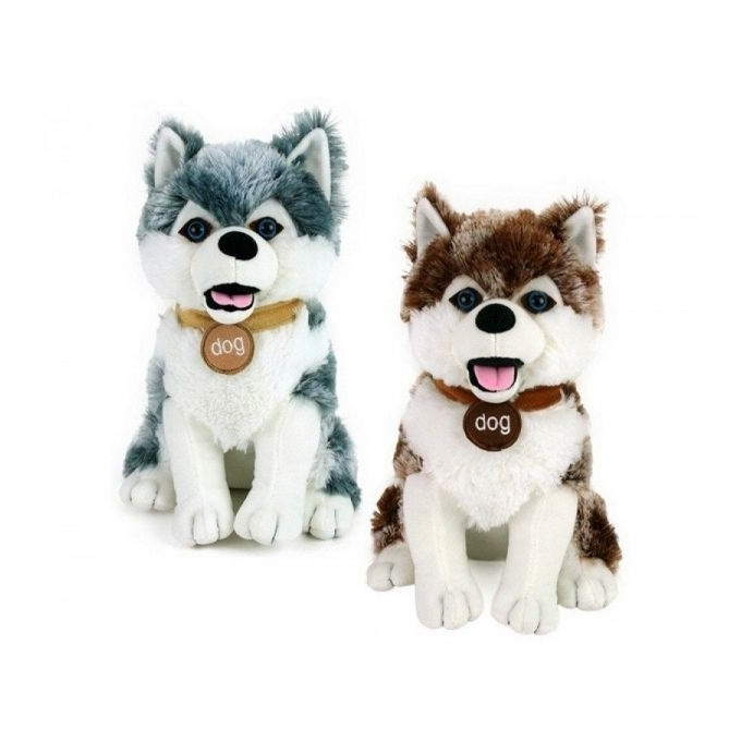 Plyšový pejsek Husky