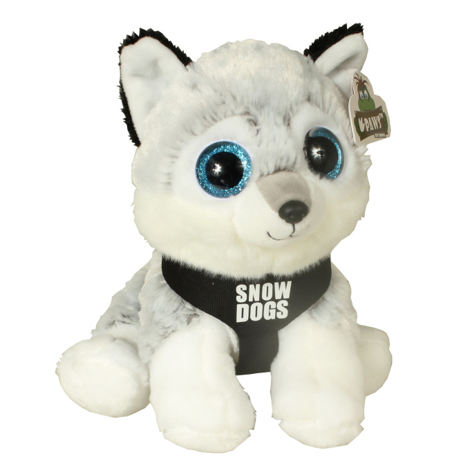 Plyšový pes husky