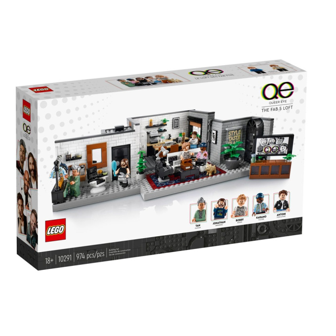 10291 LEGO CREATOR - Queer Eye, byt úžasné pětky