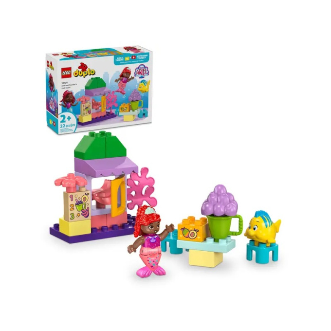 10420 Lego Duplo – Ariel a Šupinka – stánek s kávou